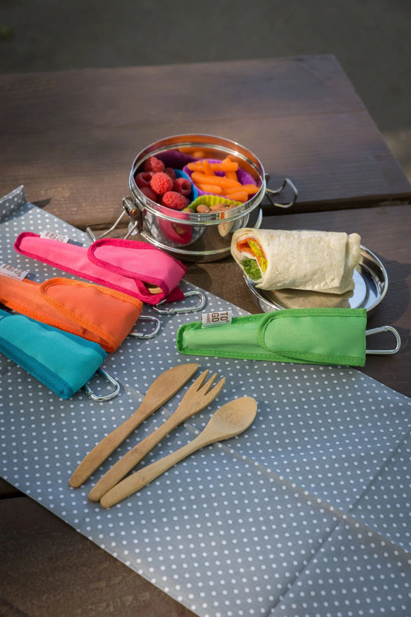 Kids Bamboo Utensil Set