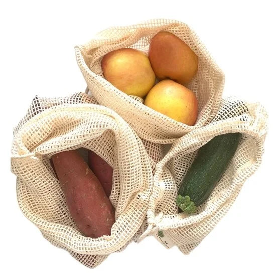 MESH PRODUCE BAGS - 3PK