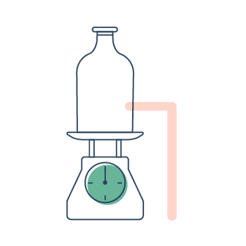 Weigh your Empty Bottle