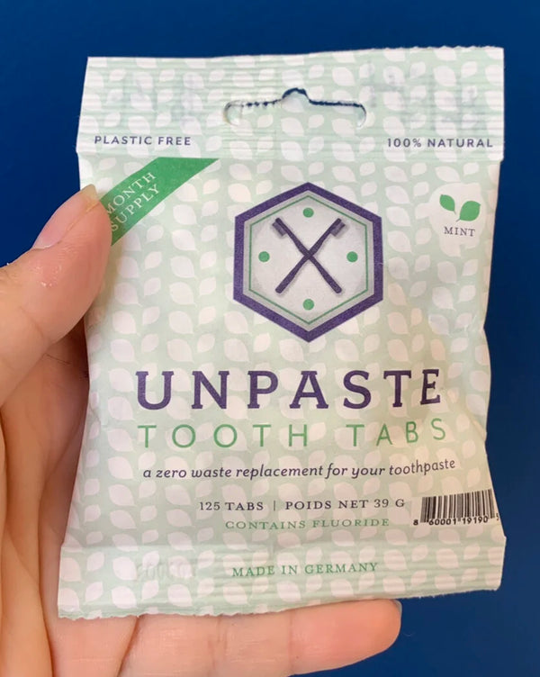 TOOTHPASTE TABLETS WITH FLOURIDE - 125CT